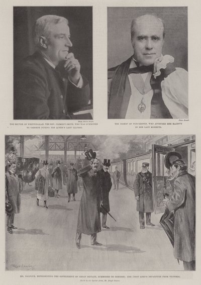 The Death of Queen Victoria by Ralph Cleaver